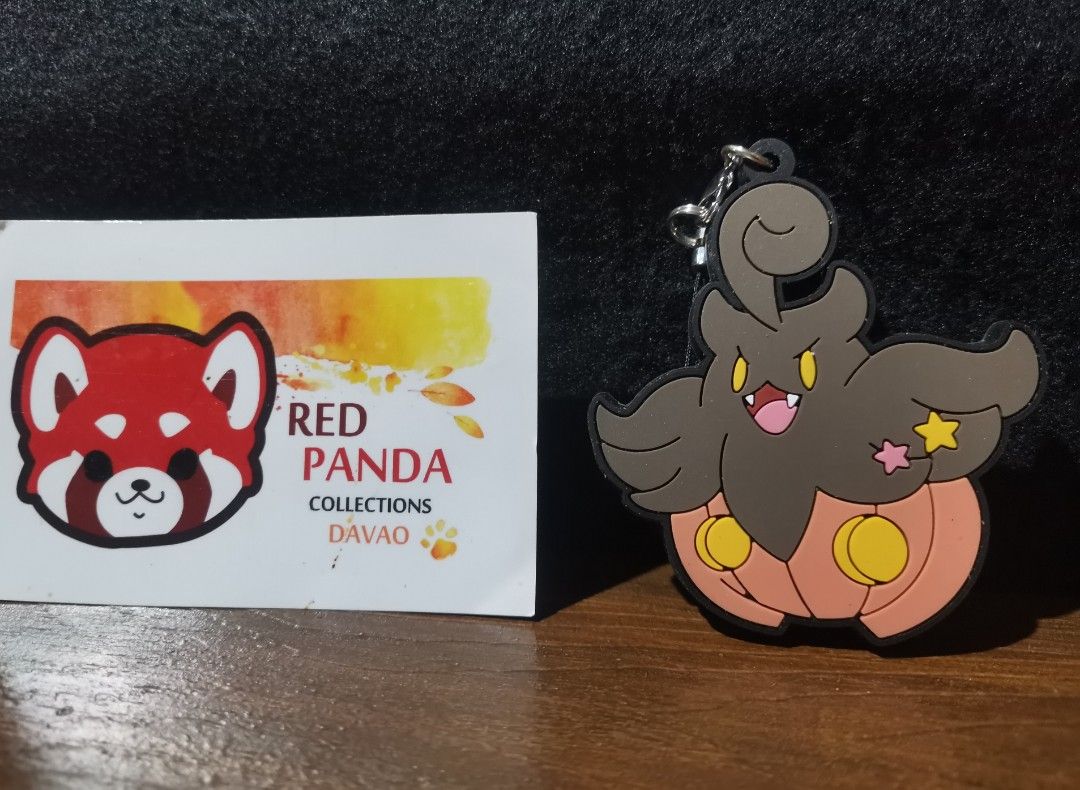 Pokemon Center 2015 Halloween Parade Campaign Pumpkaboo in costume rubber  strap., Hobbies & Toys, Toys & Games on Carousell