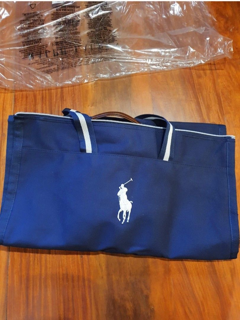 Polo Ralph Lauren Garment Bag, Women's Fashion, Bags & Wallets, Beach Bags  on Carousell