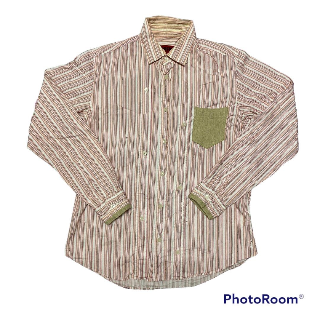 PPFM Button Ups (Category: Tshirts & Polo Shirts) located in Kuching. Submitted by sonic.y0uth.bundle (Listing ID 1208446894, Image 1). Description: PIT - 20.5 LENGTH - 27 SLEEVE LENGTH - 24.5 (inch).