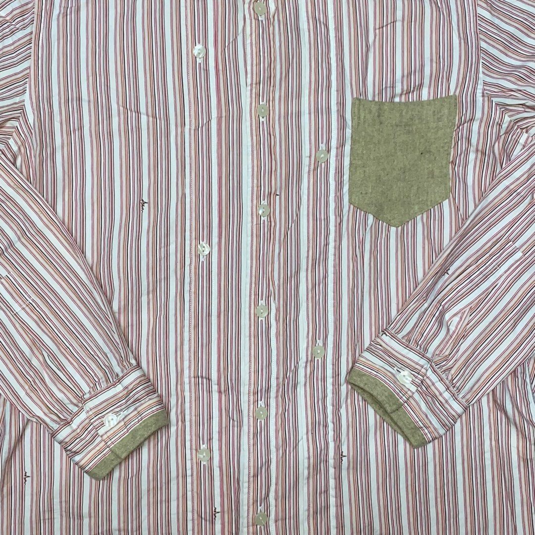 PPFM Button Ups (Category: Tshirts & Polo Shirts) located in Kuching. Submitted by sonic.y0uth.bundle (Listing ID 1208446894, Image 3). Description: PIT - 20.5 LENGTH - 27 SLEEVE LENGTH - 24.5 (inch).