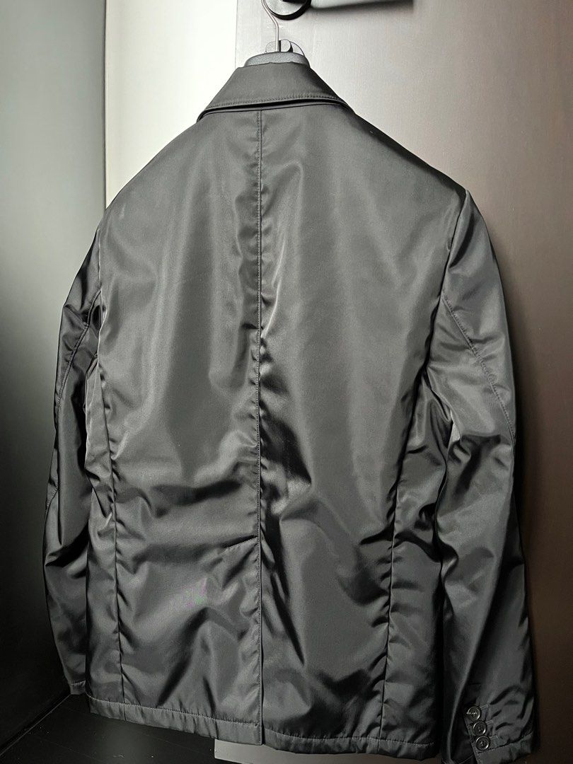 1995fw prada nylon rubber jacket | www.ofa.sg