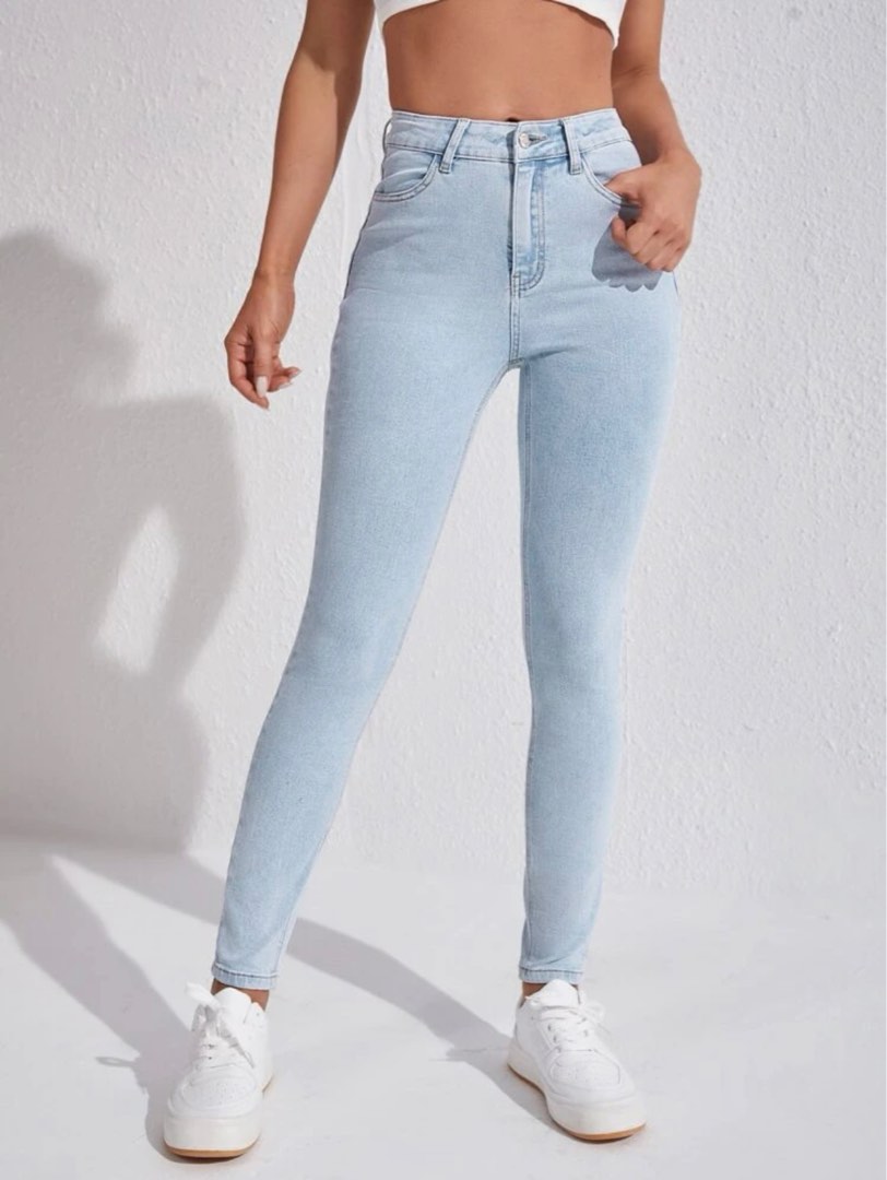 Primark High Waist Denim Jeans, Women's Fashion, Bottoms, Jeans ...