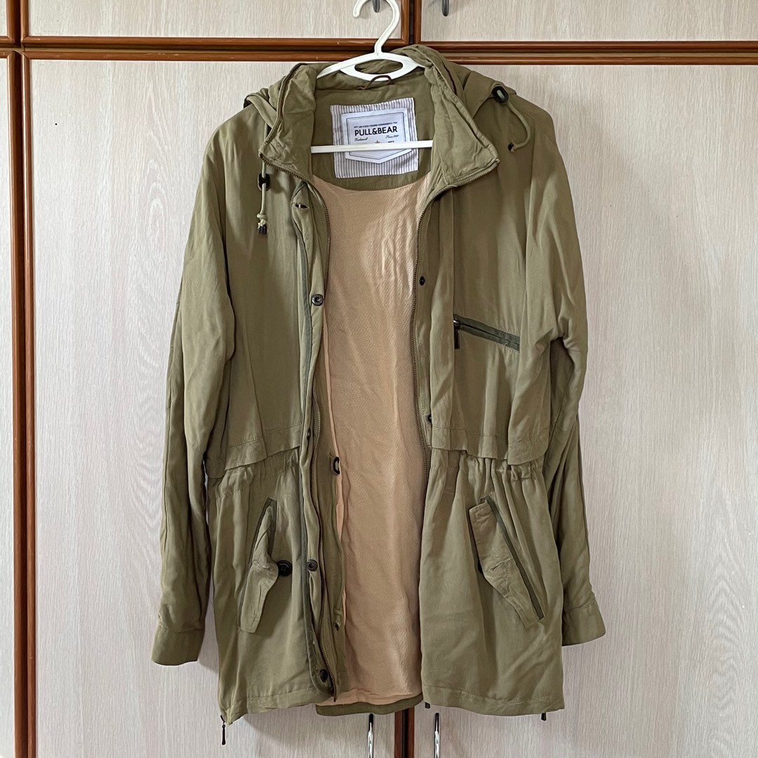 Pull and clearance bear utility jacket