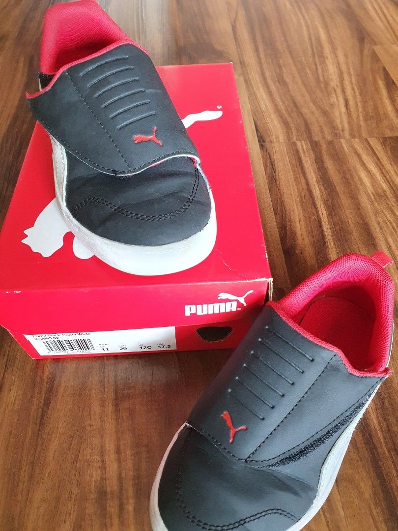 Puma kids shoes size sales