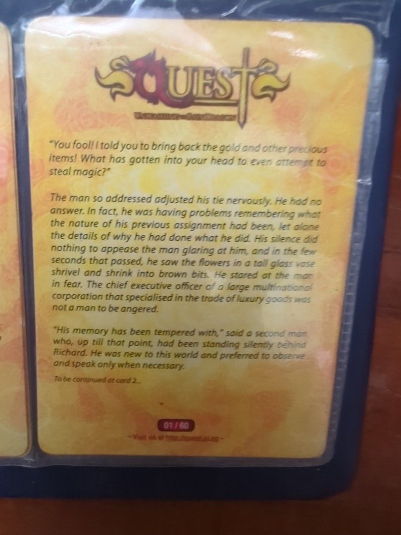 Quest library cards, Hobbies & Toys, Toys & Games on Carousell