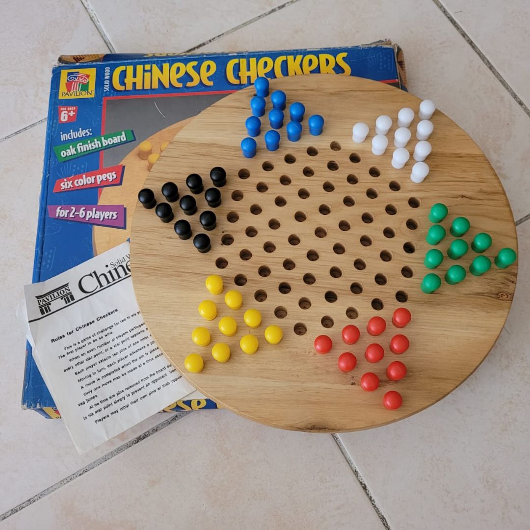 Pavilion checkers board game on sale
