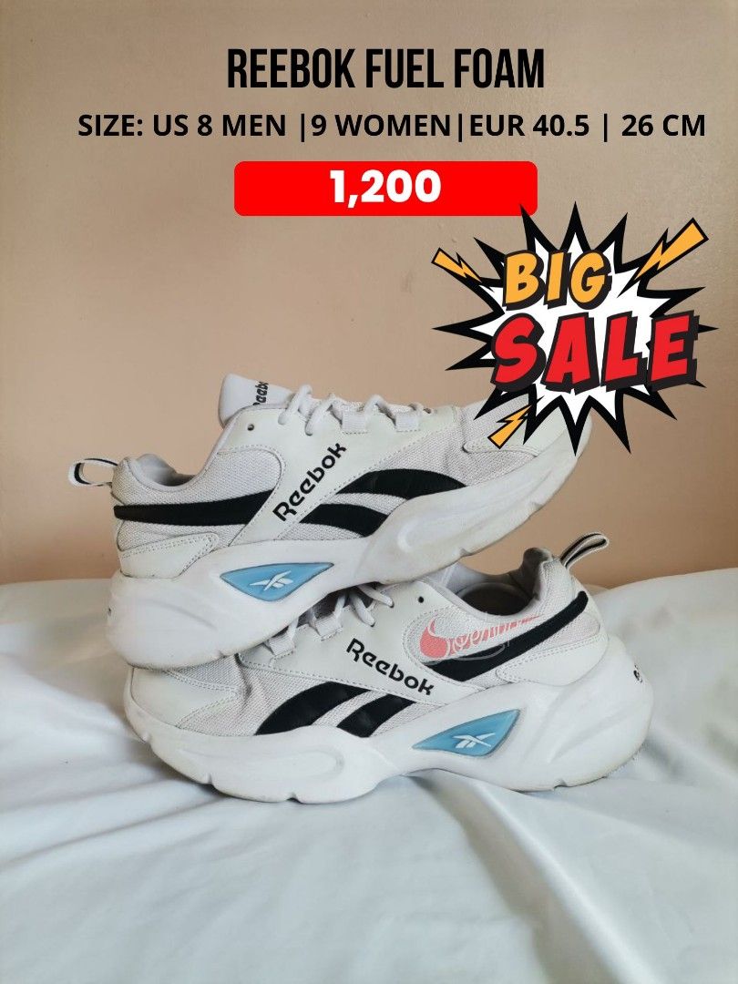 Fuel deals foam reebok