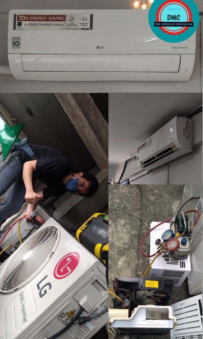 Ref and Aircon Technician (Category: Air Conditioning and Heating) located in Mandaluyong City. Submitted by airconservice_carlo (Listing ID 1208438821, Image 2). Description: Aircon problems? Leaking? Not enough cool? Avail our NEW YEAR PROMO now! We offer all kinds of AIRCON, REFRIGERATOR and WASHING services Message us 📩 0923-423-2232 0935-371-0736.