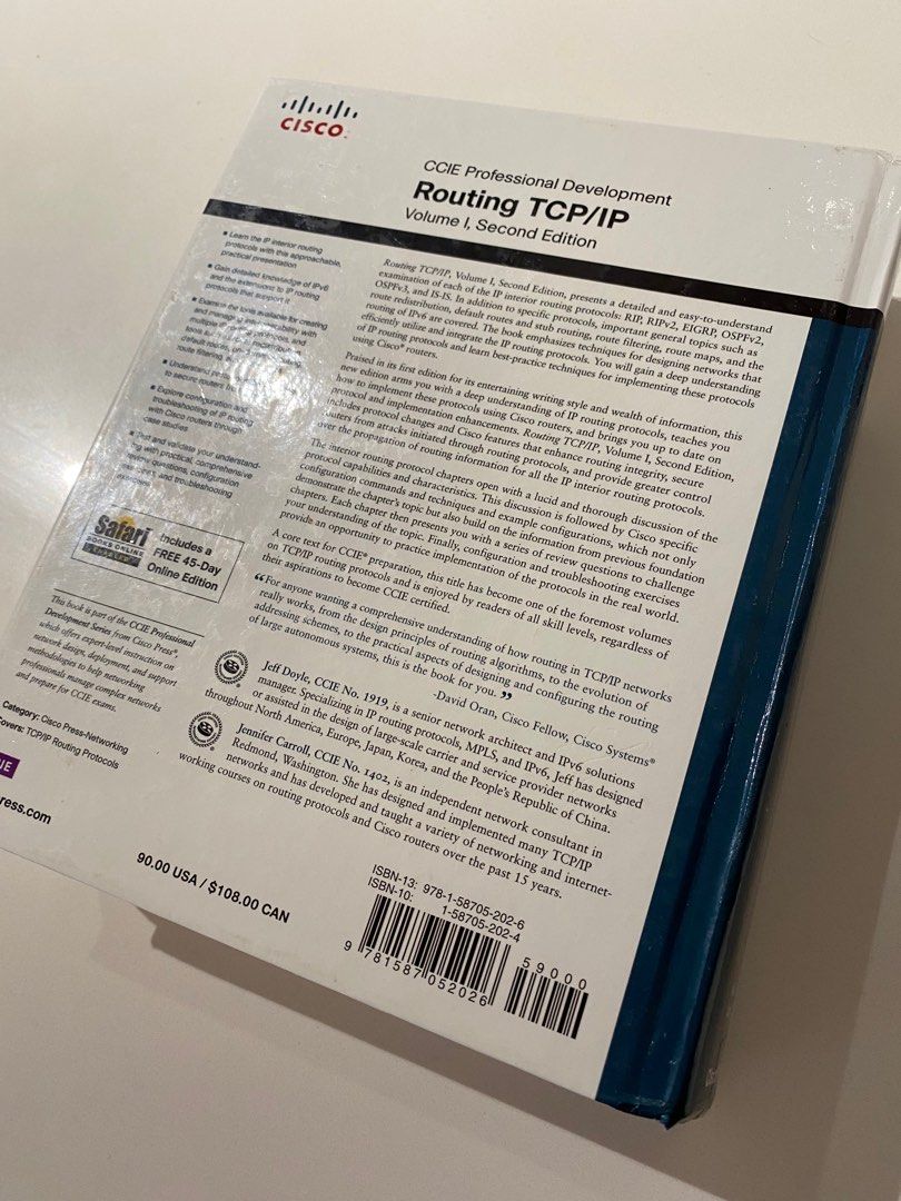 Routing Tcp Ip Volume 1 Second Edition Hobbies Toys Books Routing Tcp Ip Volume 1 Second Edition Hobbies Toys Books