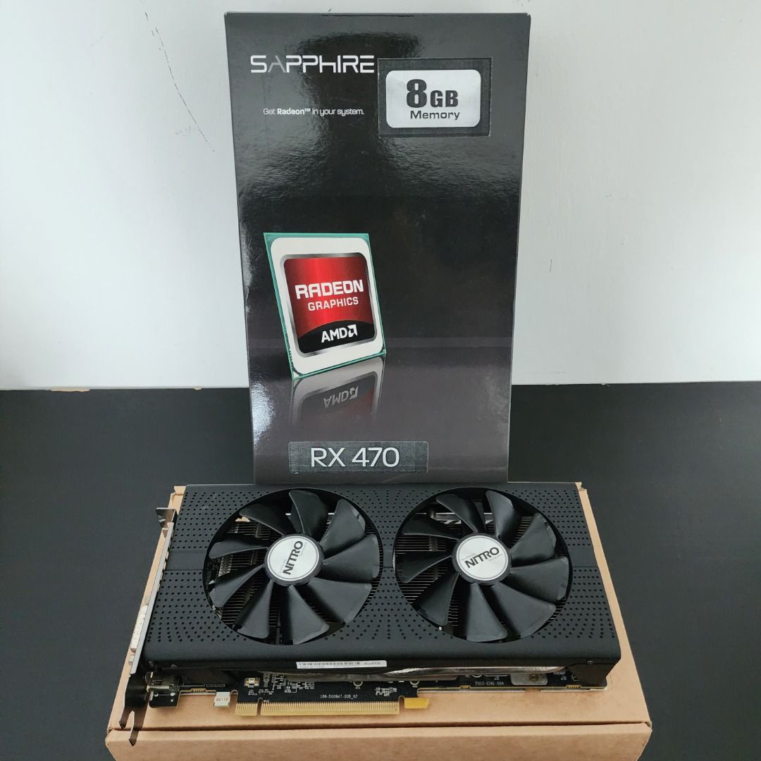 Sapphire Nitro Radeon RX 470 8GB Computers Tech Parts