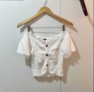 Shein white top