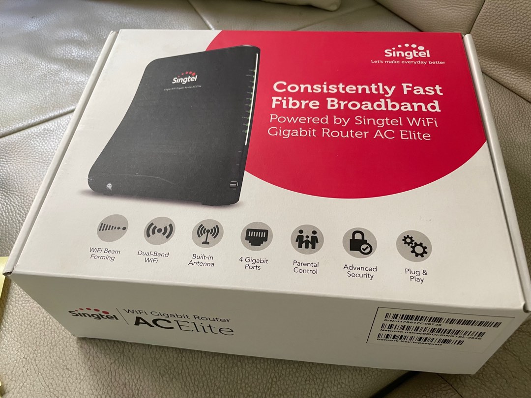 Singtel Wifi Router, Computers & Tech, Parts & Accessories, Other ...