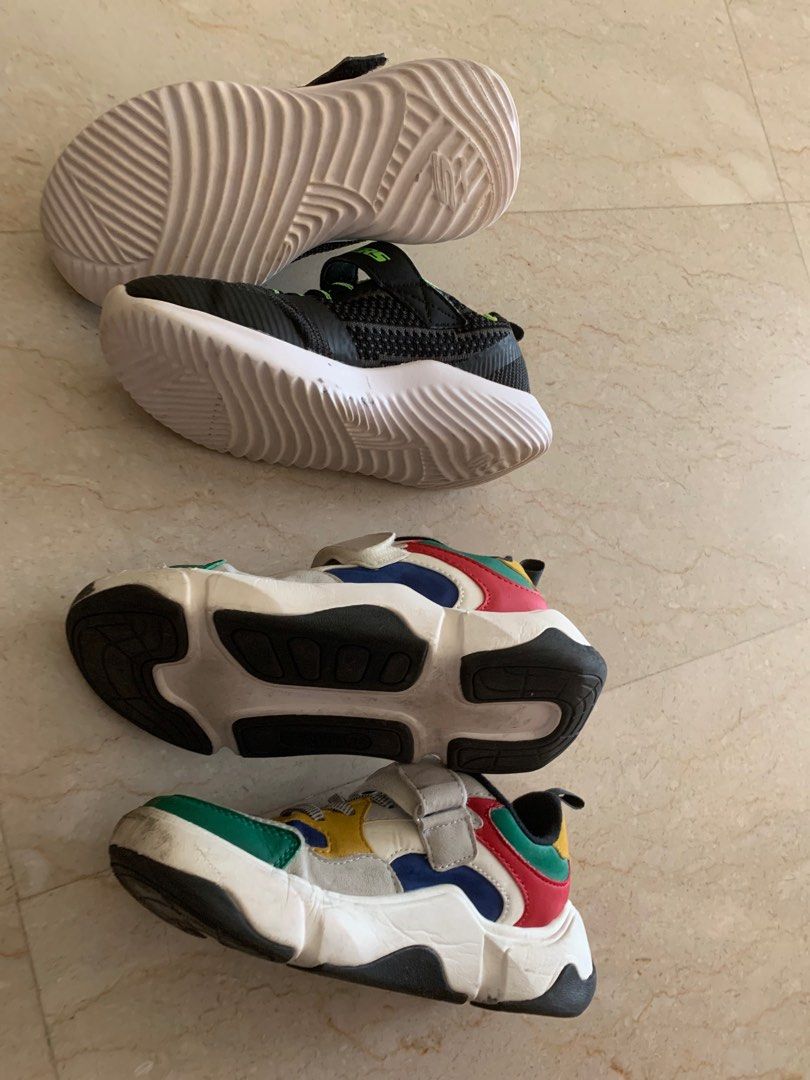 Skechers and Zara boys shoes