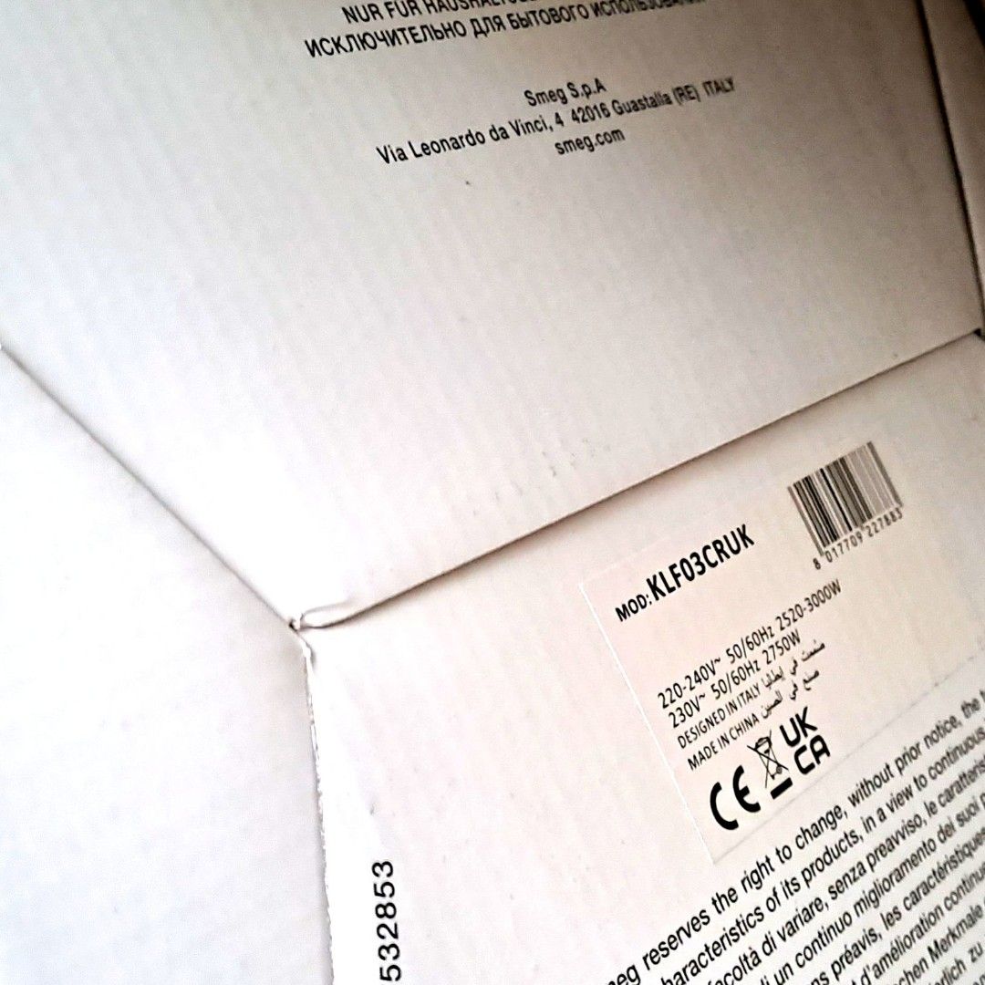 SMEG Pastel Blue Kettle KLF03CRUK & Toaster TSF01CRUK, TV & Home