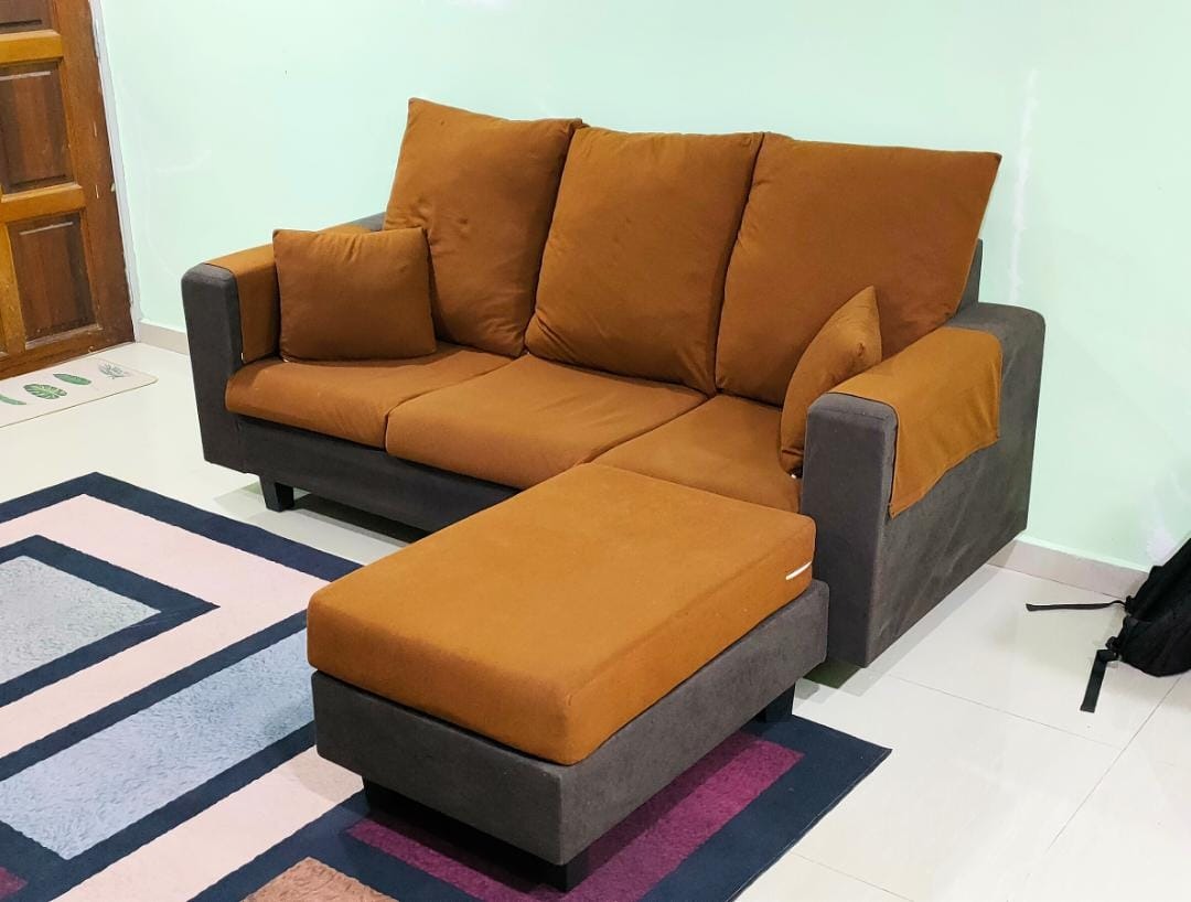 Sofa L shape mur mur, Furniture & Home Living, Furniture, Sofas on