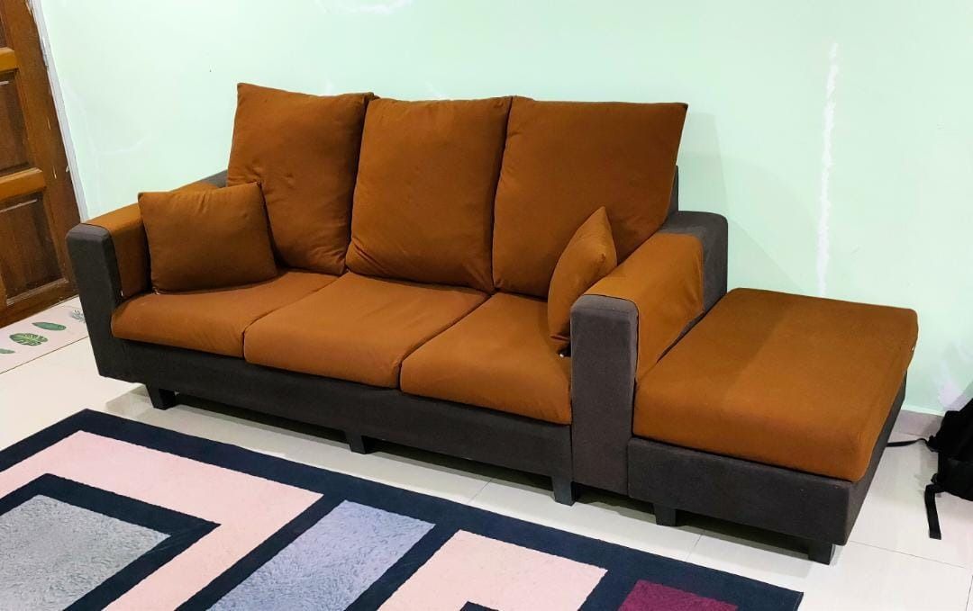 Sofa L shape mur mur, Furniture & Home Living, Furniture, Sofas on