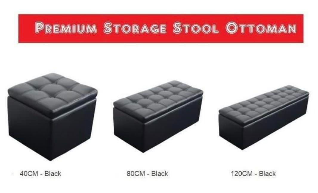 Solid Micro Fiber Wood Storage Bench | Stool | Ottoman, Furniture ...