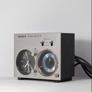 Sony PT-24 雙環定時器時鐘 昭和