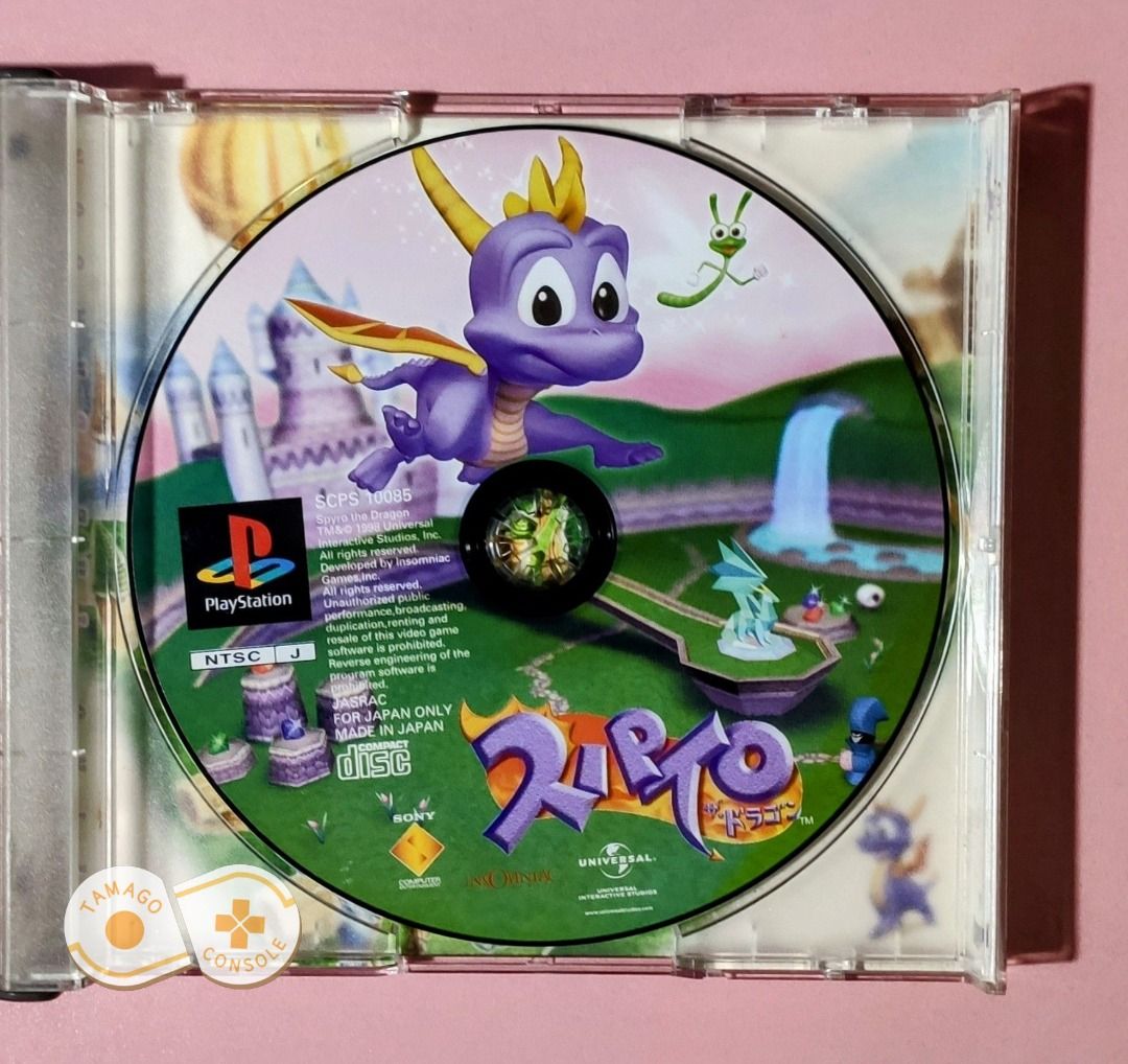 Spyro the Dragon [PS1 Game] [JAPANESE Language] [CIB / Complete in
