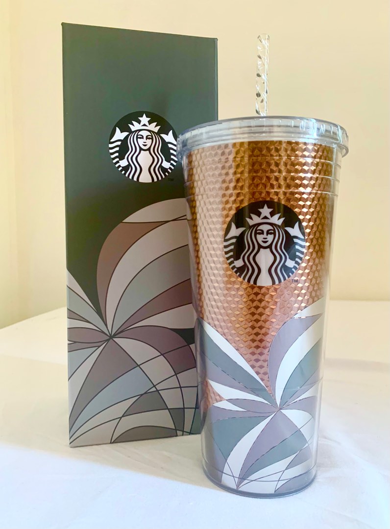 Starbucks 2023 Tumbler with straw, Furniture & Home Living, Kitchenware