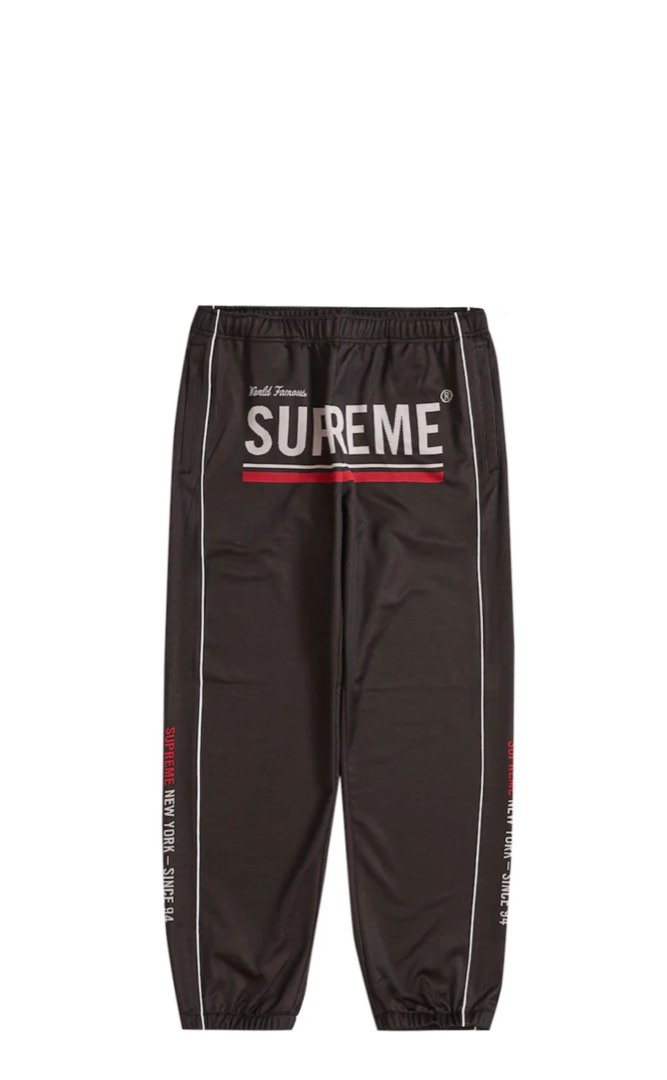 Supreme Jacquard Track Pant 黒　M