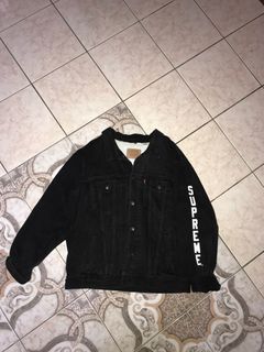 supreme x levis denim jacket