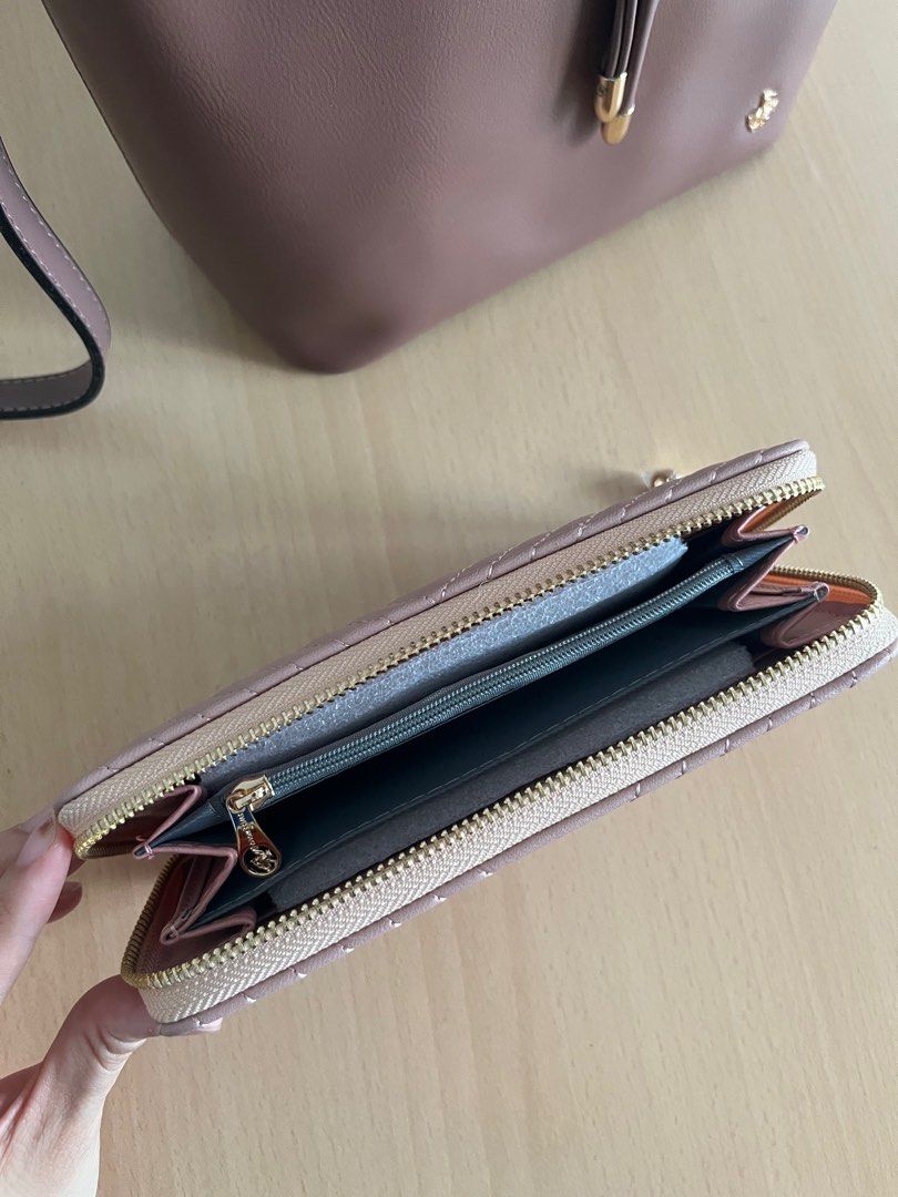 Swiss Polo Handbag & Purse (Crossbody, Pink), Women's Fashion, Bags