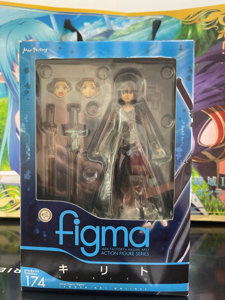 Sword Art Online Kirito Figma 174 Action Figure Max Factory SAO
