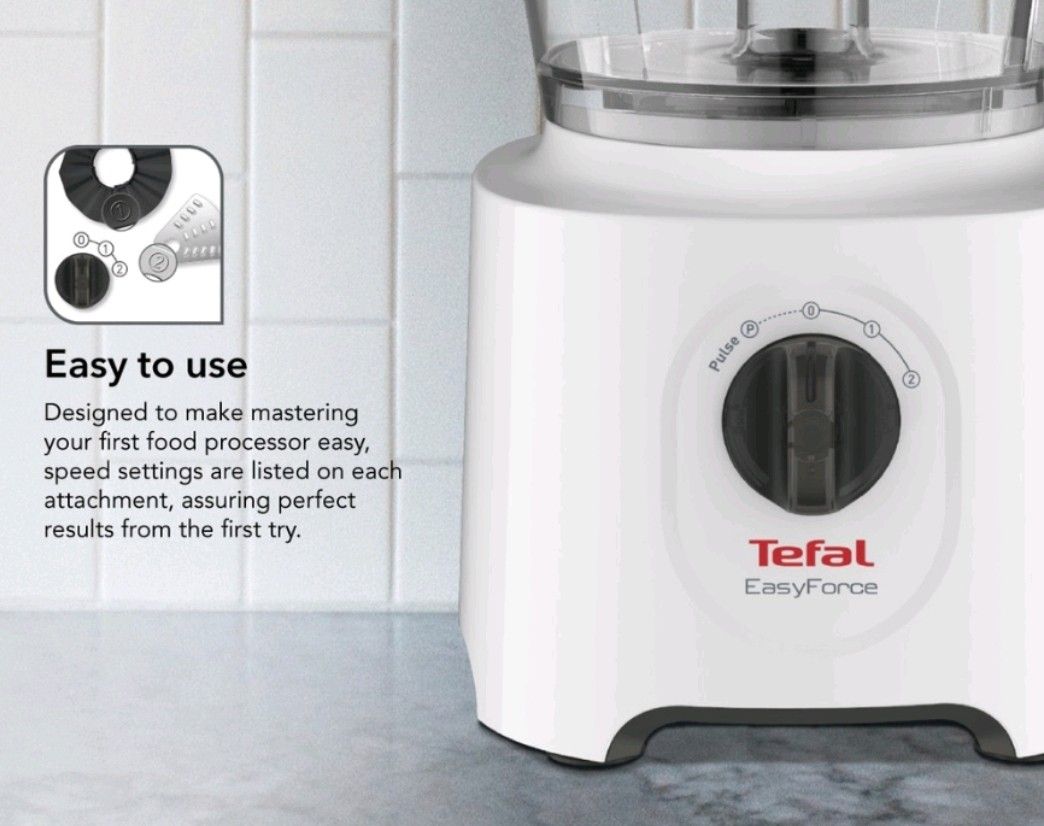 Tefal Easyforce Food Processor, TV & Home Appliances, Kitchen