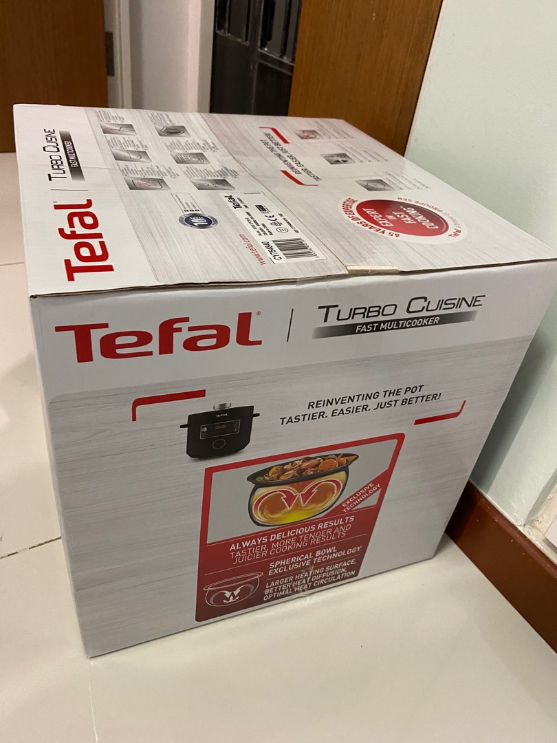 Tefal Turbo cuisine electric pressure and multicooker, TV & Home ...
