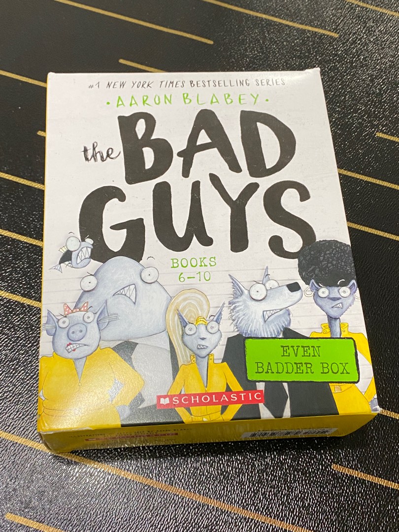 The Bad Guys Even Badder Box Set The Bad Guys 6 10 Hobbies And Toys