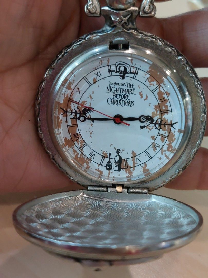 Nightmare before best sale christmas pocket watch