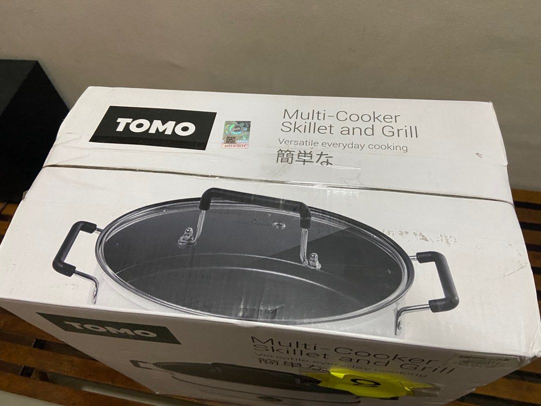 TOMO MultiCooker Skillet and Grill, TV & Home Appliances, Kitchen