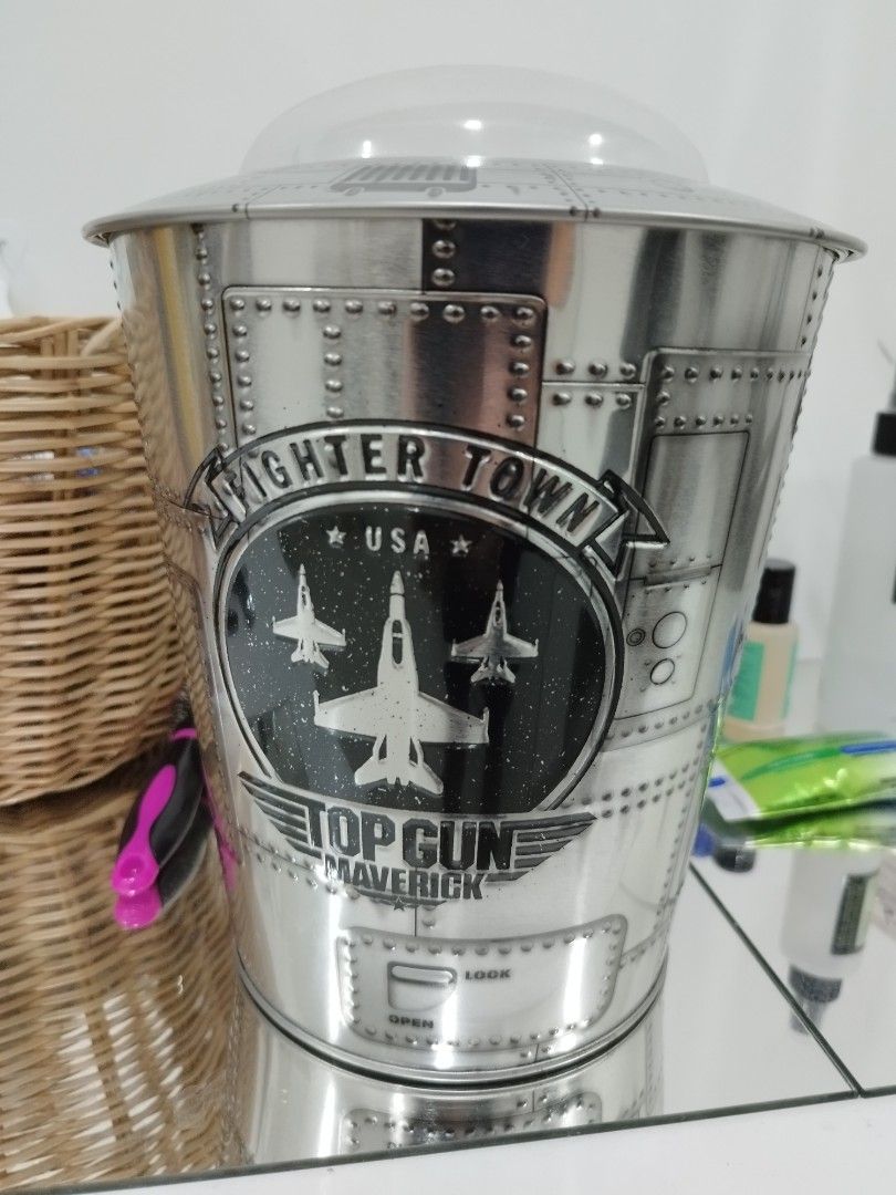 Top Gun Maverick Popcorn Container, Hobbies & Toys, Collectibles