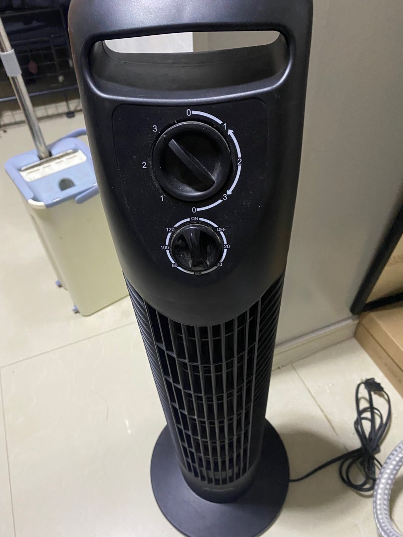 Tower Fan/ Electric Fan Aesthetic Air Monster, TV & Home Appliances