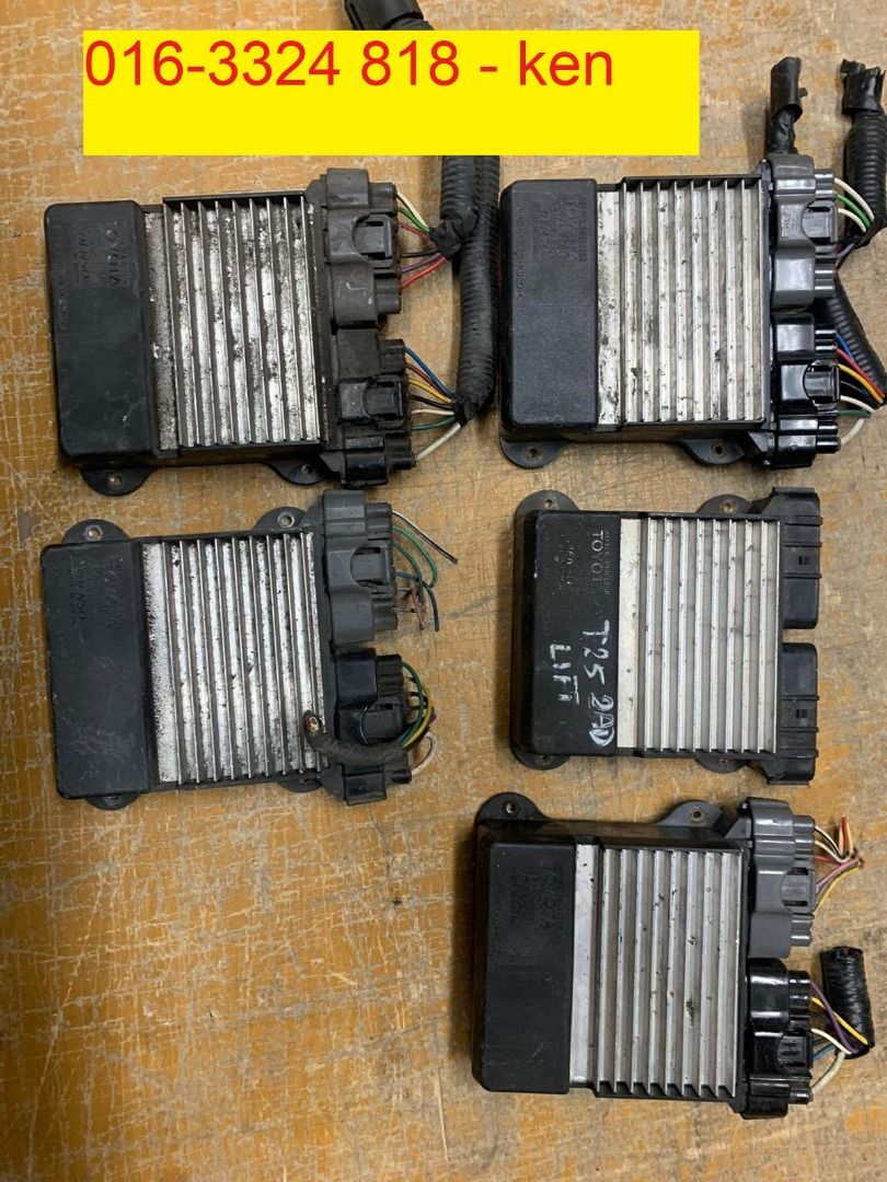 TOYOTA HIACE HILUX VAN 89871-71010 DRIVER INJECTOR ECU 2.5 HILUX DIESEL ...