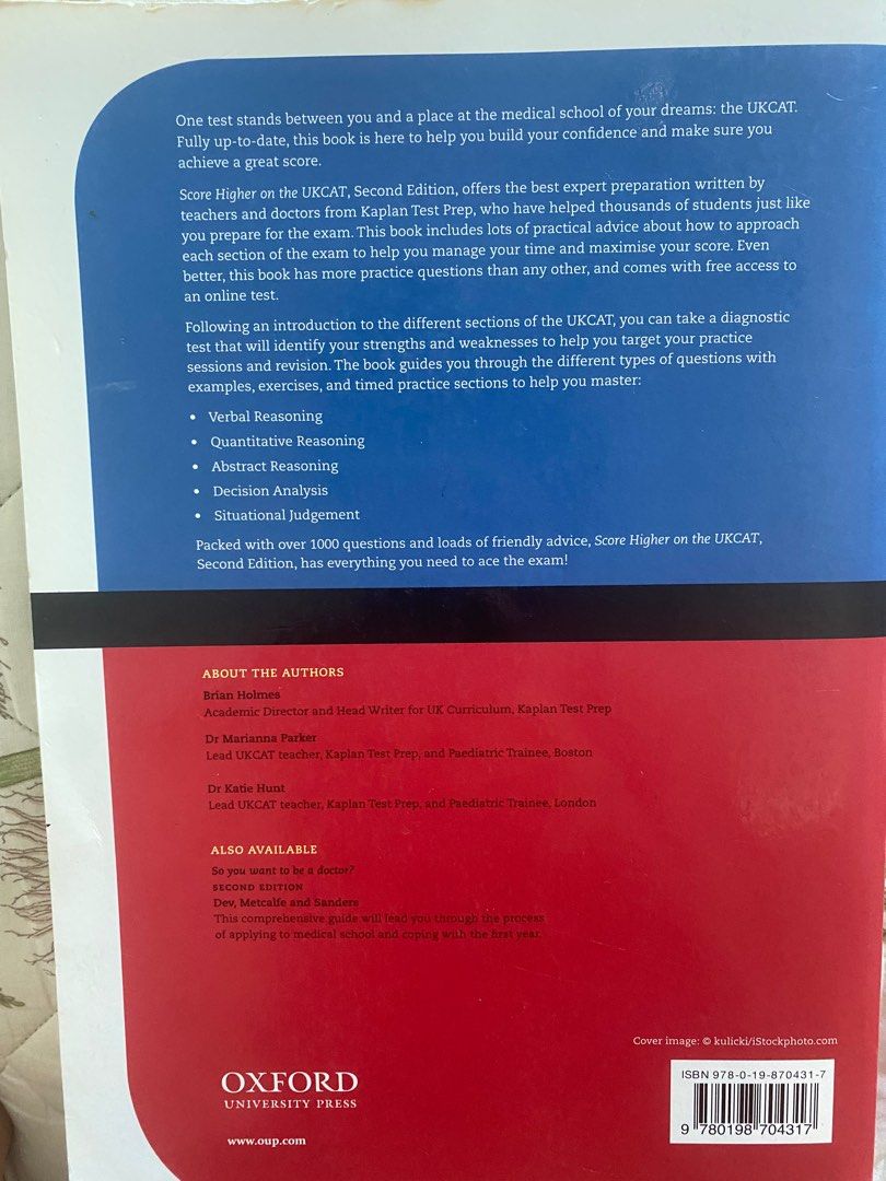 Ucat Notes UCAT book with practice questions, notes and tips, Hobbies & Toys ...