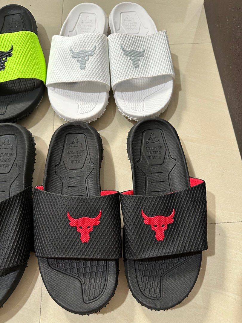 Under armour slides top sale