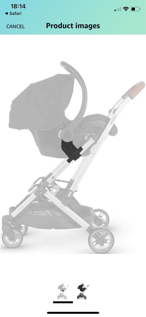 UPPAbaby Minu/Minu V2 Infant Car Seat Adapter For, 48% OFF