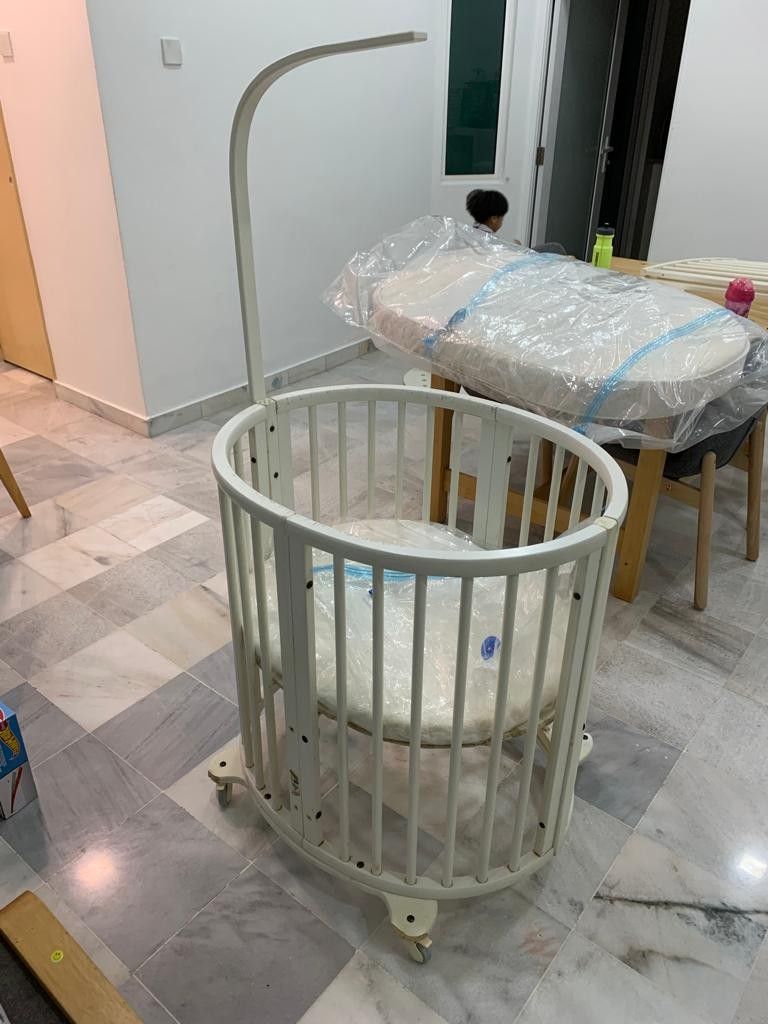Stokke crib used hot sale