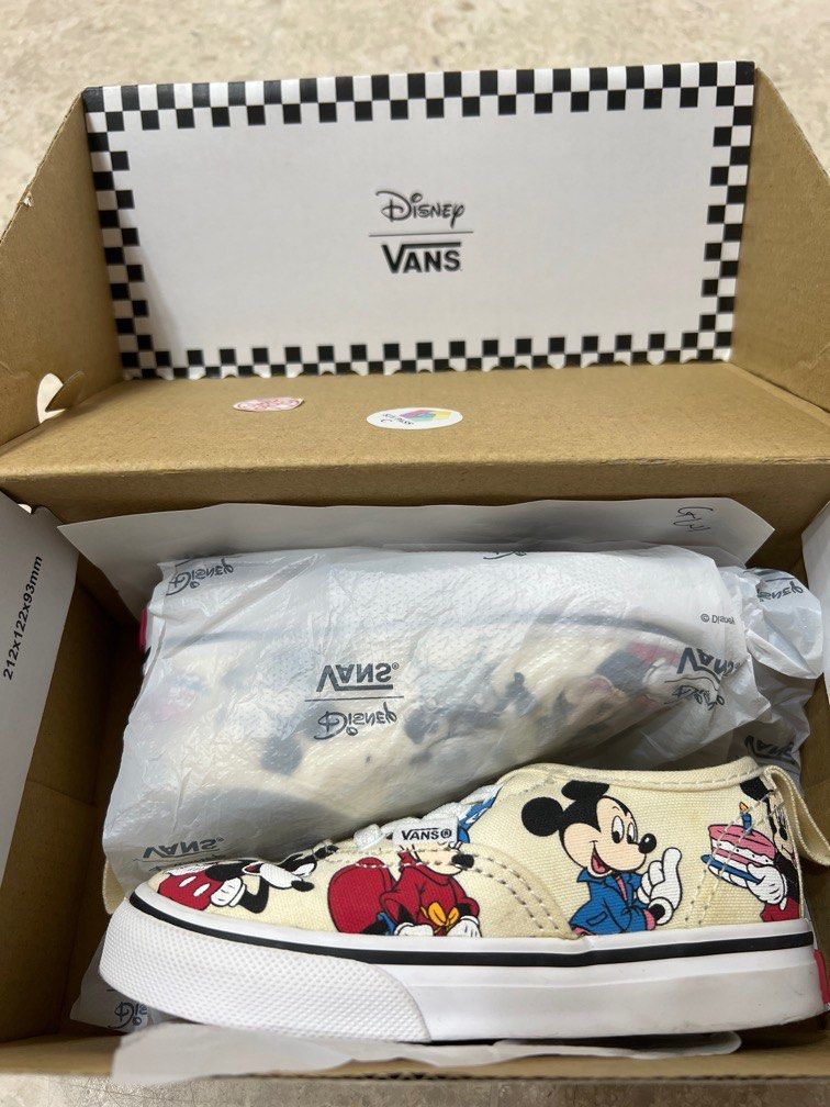 Disney vans size 8