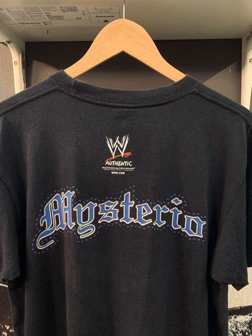 Vintage mysterio WWE, Men's Fashion, Tops & Sets, Tshirts & Polo Shirts