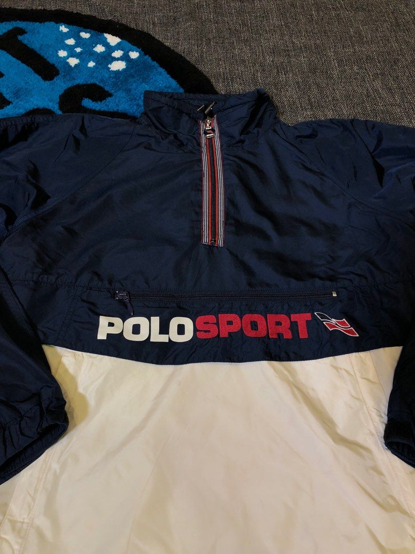 Vintage Polo Sport Anorak Jacket Men s Fashion Coats Jackets