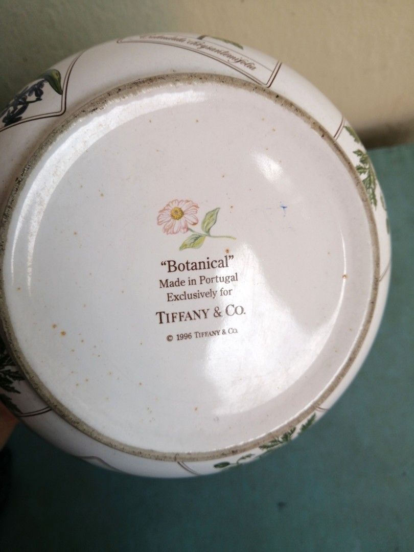 Tiffany and store co plant pot