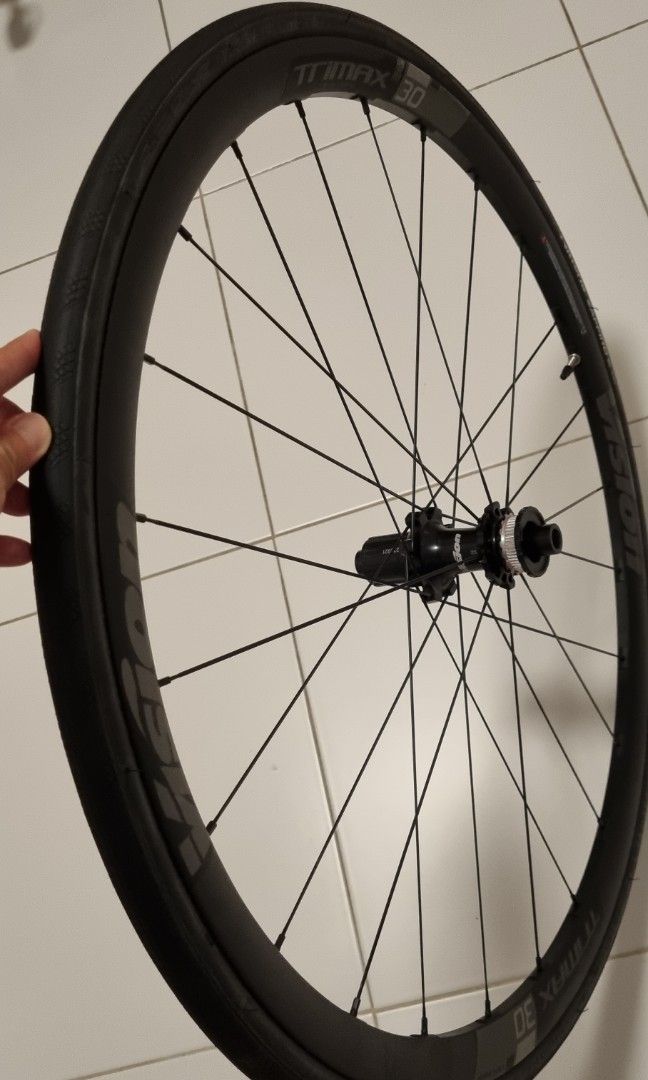 Paire de roues Vision Trimax 35 Tubeless Ready corps de roue Shimano 10