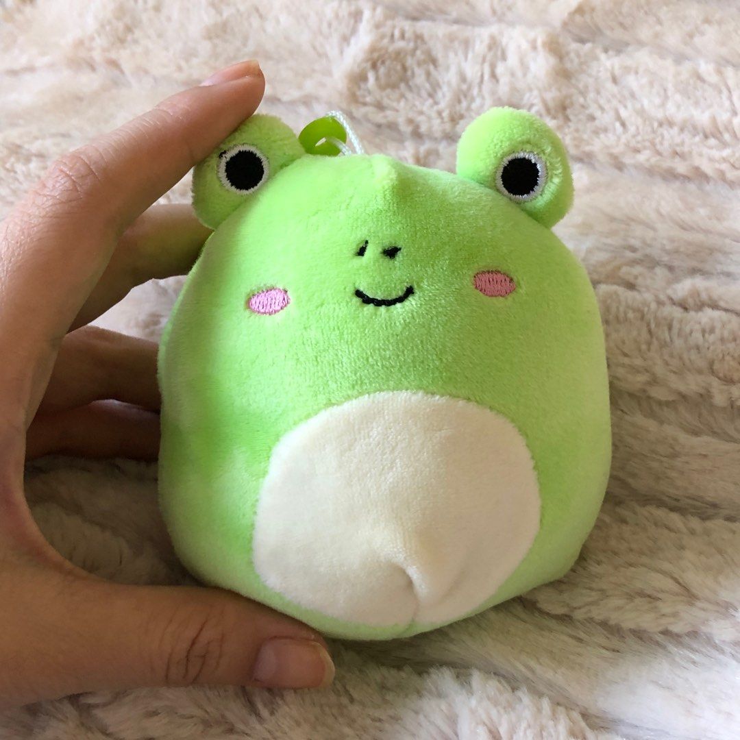 Wendy the frog Squishmallows keychain clip, Hobbies & Toys, Toys