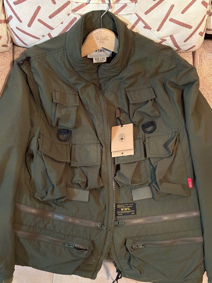 17AW WTAPS MODULAR JACKET M OLIVE-