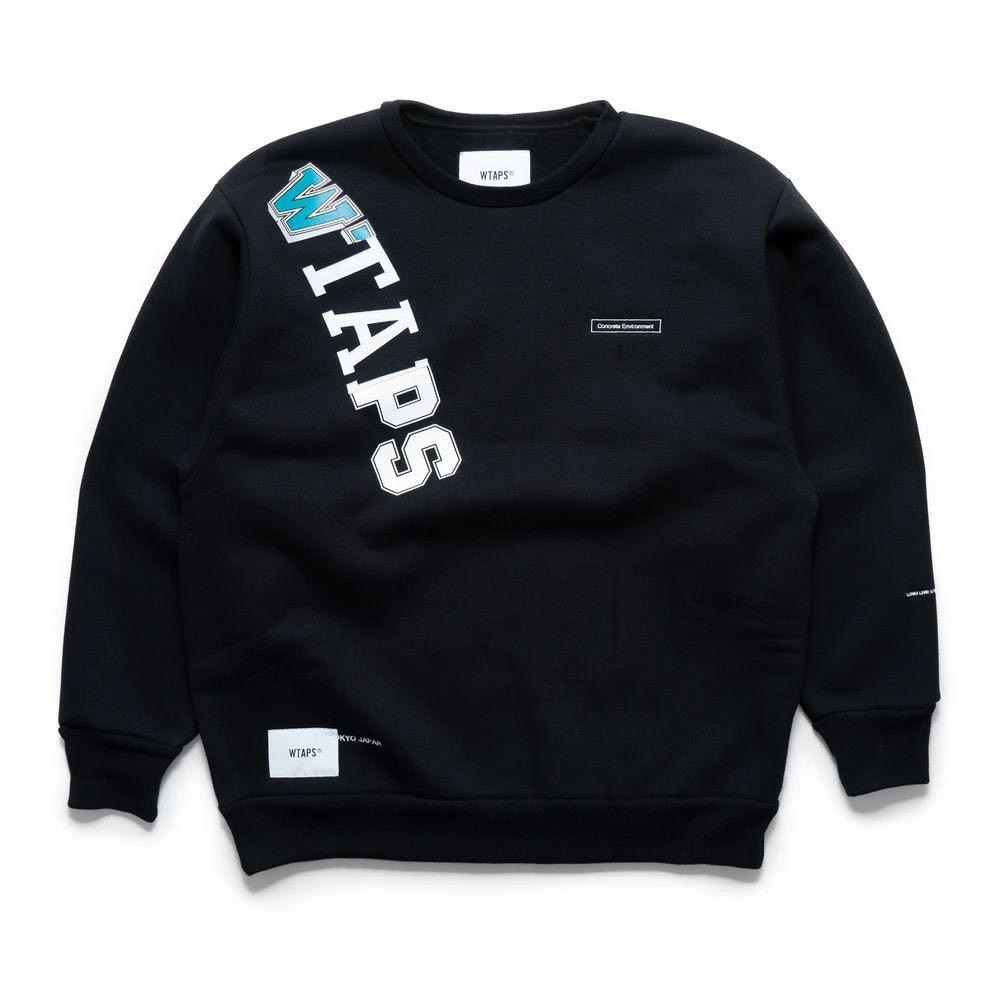 日/祝も発送 wtaps Katz crew neck sweatshirt xl ほぼ未使用