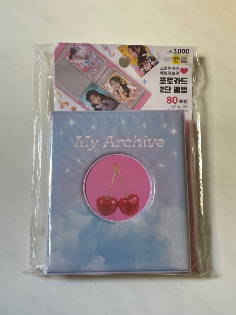 [WTS] korean korea collect book 2 pages aespa ive itzy twice gidle red