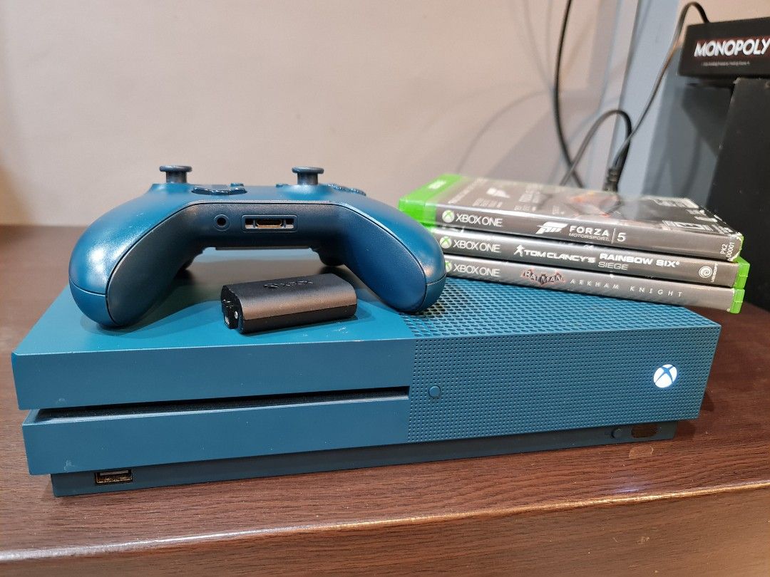 Xbox one s deep blue special edition deals